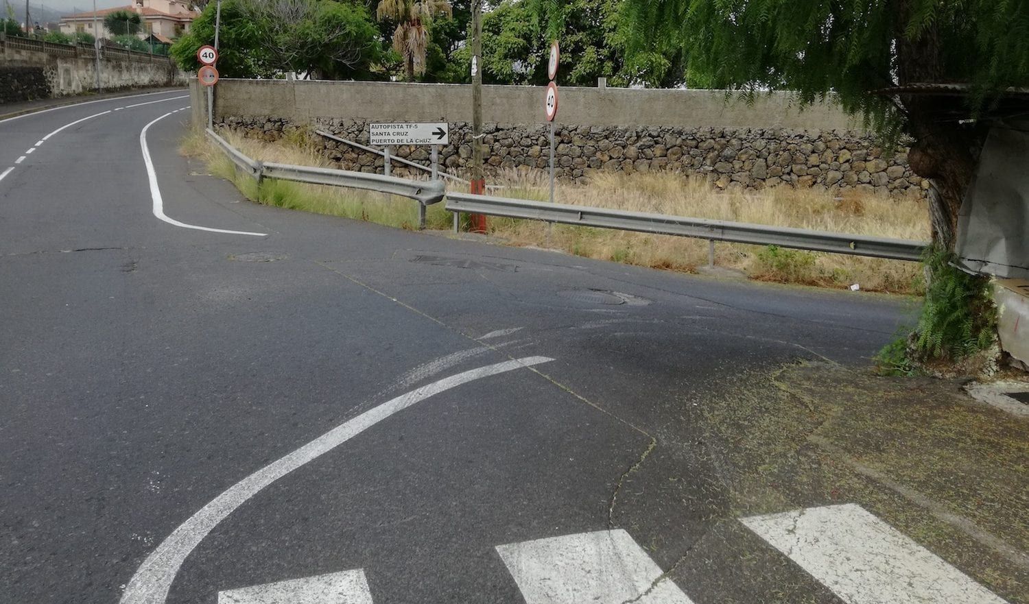 Exigimos soluciones ante los problemas de seguridad vial en la Cruz de los Martillos