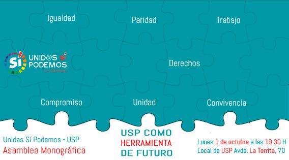 Este jueves, día 31 de enero, nueva asamblea general de USP