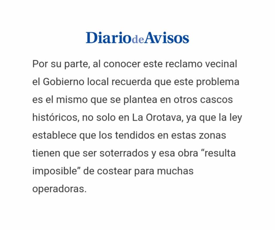 Lo de la fibra…