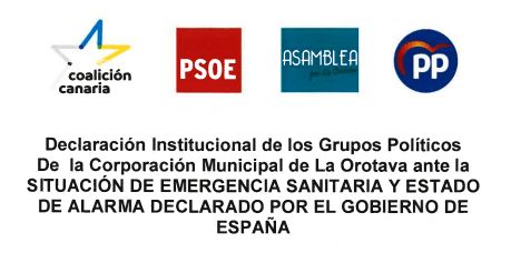 Declaración Institucional 5 de mayo