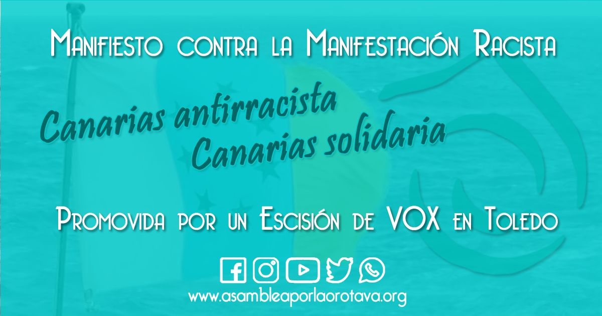 Contra la manifestación racista del 21 de noviembre