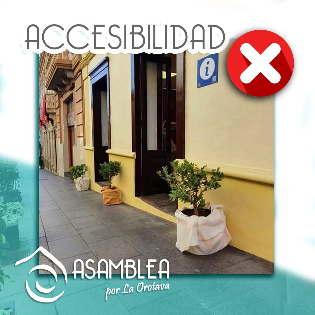 El Ayuntamiento de La Orotava reforma un inmueble dentro del Conjunto Histórico para hacerlo accesible.