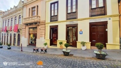 La Oficina de Turismo recién inaugurada antes de la reforma