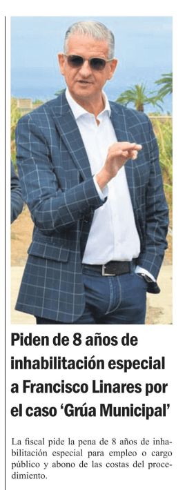 Detalle dela portada del número 12 de la revista Ocio&Negocio, que se reparte de forma gratuita en formato físico y de la que cuentan que el propio alcalde mandó a retirar de comercios y establecimientos del municipio