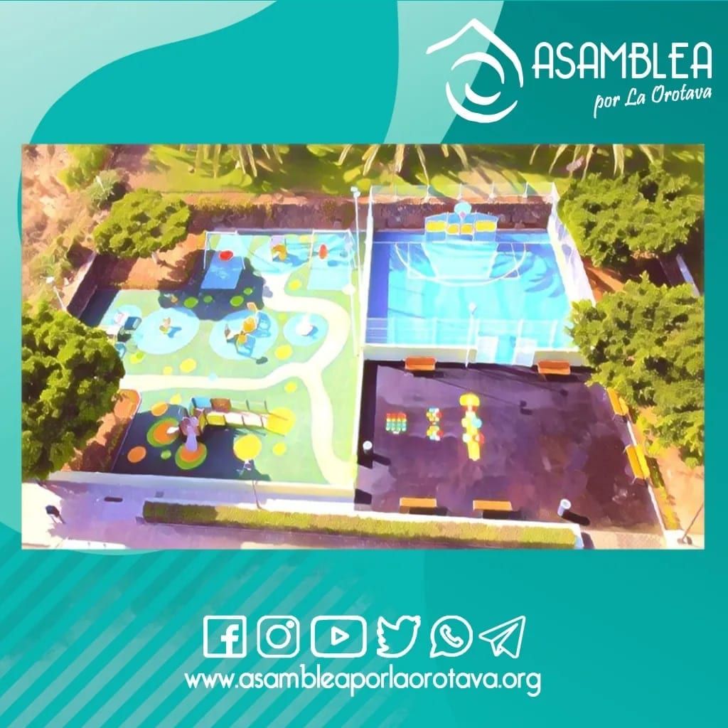 La Orotava estrena una parque un poco inclusivo