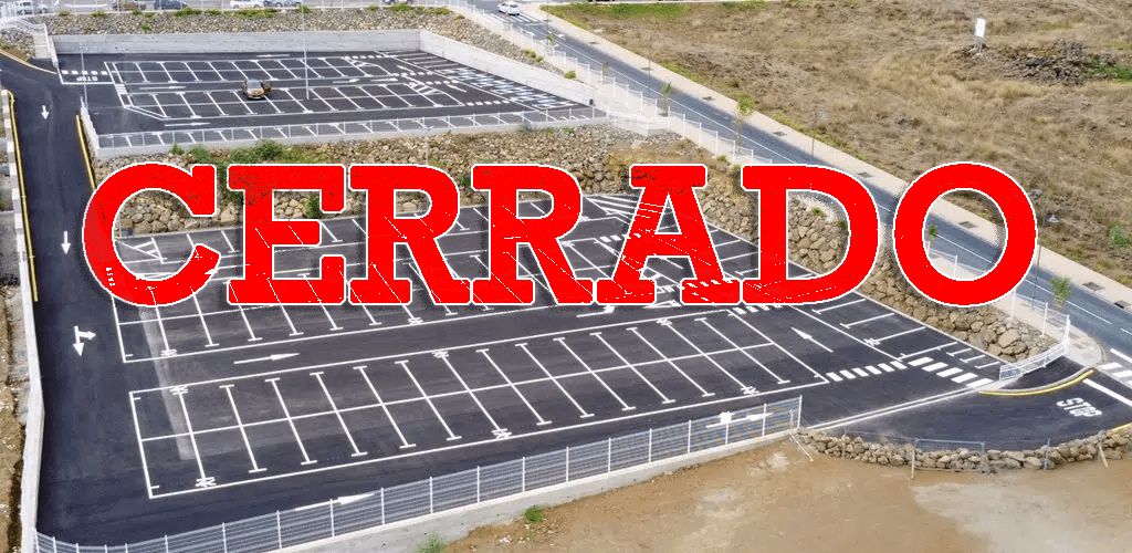Los nuevos aparcamientos disuasorios permanecerán cerrados durante el fin de semana