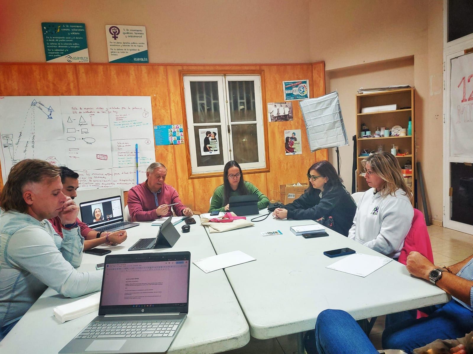 Comunicado de prensa. Diálogo constructivo para mejorar la movilidad inclusiva en La Orotava